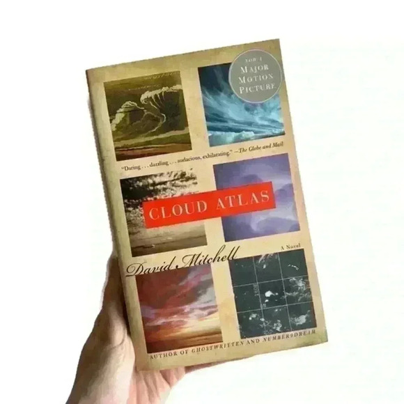 Cloud Atlas Novel by David Mitchell  Soft Cover Book Adventure Spiritual Journey - Picture 1 of 2